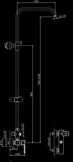 Κολώνες ντους DVGW product ISO 9000 EN 817:1997 GARANZIA 5 ΧΡΟΝΙΑ