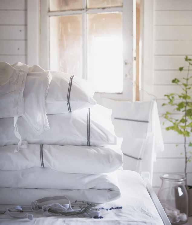 IKEA PRESS KIT /ΦΕΒΡΟΥΑΡΙΟΣ 2016 / 43 PH131811 HÄXÖRT λευκα ειδη Δεν υπάρχει τίποτα πιο όμορφο από το να ξαπλώσουμε σε ένα κρεβάτι με φρεσκοπλυμένα λευκά σεντόνια!