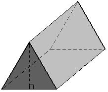 MEETKUNDE VAN 3-D VOORWERPE Die nette van prismas: Aangesien prismas plat kante het, bestaan die net van n prisma uit twee kongruente figure