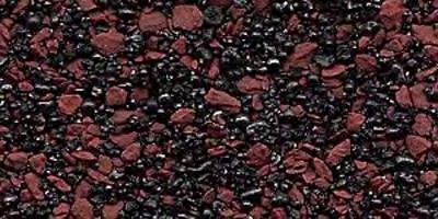 Εικόνα 1.3. Δίχρωμο ελαστομερές (SBS) ασφαλτικό κεραμίδι χρώματος μαύρο και κόκκινο. Το ασφαλτικό αυτό κεραμίδι μπορεί να βρεθεί και σε συνδυασμό χρωμάτων μαύρο και γκρι.