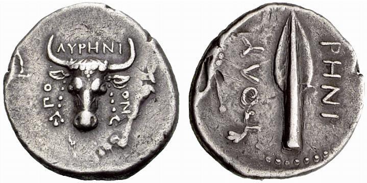 Αργυρός στατήρας Πολυρήνιων 330