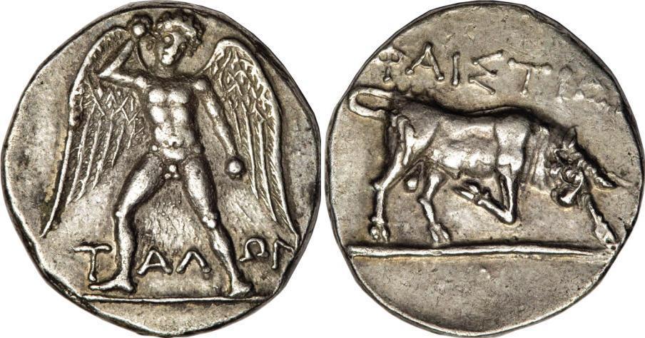 38 Αργυρός στατήρας ΦΑΙ- ΣΤΟΥ, 280 π.χ.