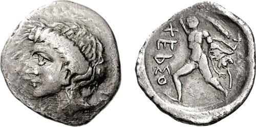 Χερσονήσου, 330 270, με Βριτόμαρτη (Δίκτυννα) και