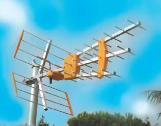8 εκ. 43 εκ. 5 εκ. 7 grm dbi 1 FM VHF UHF 5-5 5 MHz 1-9 3 6 1 18 9 18,5 Εφαρμογές : Για περιοχές με μέτριο σήμα.