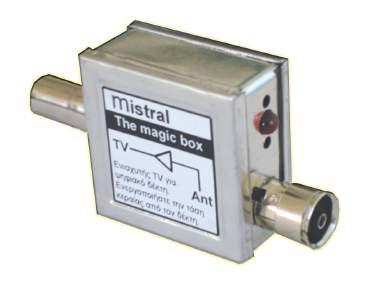 Magic Box. Ενισχυτής γραμμής για ψηφιακό δέκτη.