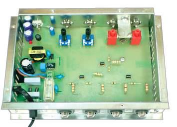 Είσοδος 3 ( στενή ) : S21 - S4 UHF Ch 21-69. Είσοδος 4 ( φαρδειά ) : UHF Ch 21-69. Στάθμη εξόδου : 4 ανεξάρτητες έξοδοι των 115 db/μv. Συμπίεση σήματος : 1 db στα 118 db / μv.