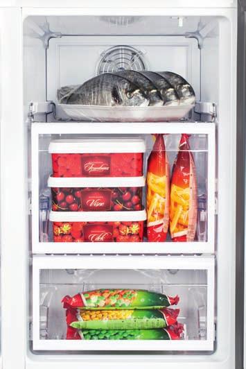 η λειτουργία Eco-Fuzzy θέτει το ψυγείο σε κατάσταση εξοικονόμησης ενέργειας, μειώνοντας τη χρήση ηλεκτρισμού, δείχνοντας έτσι σεβασμό στο περιβάλλον.
