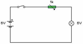 Ποτενσιόμετρο (τύπου presetπροκαθορισμένος αντιστάτης) Ποτενσιόμετρο Μεταβλητός αντιστάτης (όταν μόνο ο μεσαίος και ο ακρινός ακροδέκτης του ποτενσιομέτρου συνδεθεί στο κύκλωμα) 1.