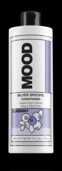 SILVER SPECIFIC SHAMPOO 400ml / SILVER SPECIFIC CONDI- TIONER 400ml Σαμπουάν και Conditioner silver, εξουδετέρωσης κίτρινων τόνων για ξανθά και για γκρι μαλλιά.