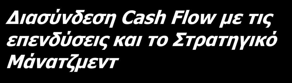 Διασύνδεση Cash Flow με τις