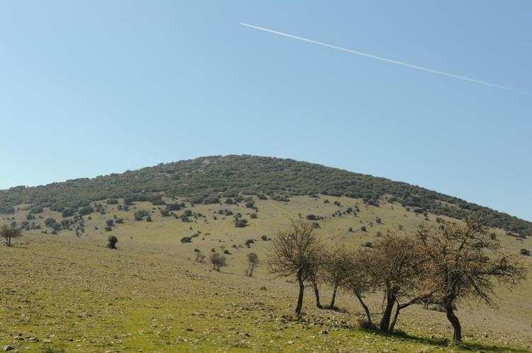 Εικόνα 9-2 Η θέση «Περιστέρι» του συνόρου (Φωτογραφία από Γιάννη Σκουλά) Εικόνα