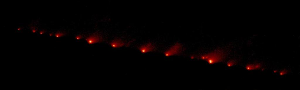 Ο κομήτης Shoemaker-Levy 9 (1993e) Το 1993 μια ομάδα ερευνητών ανακάλυψε ένα παράξενο ουράνιο σώμα.