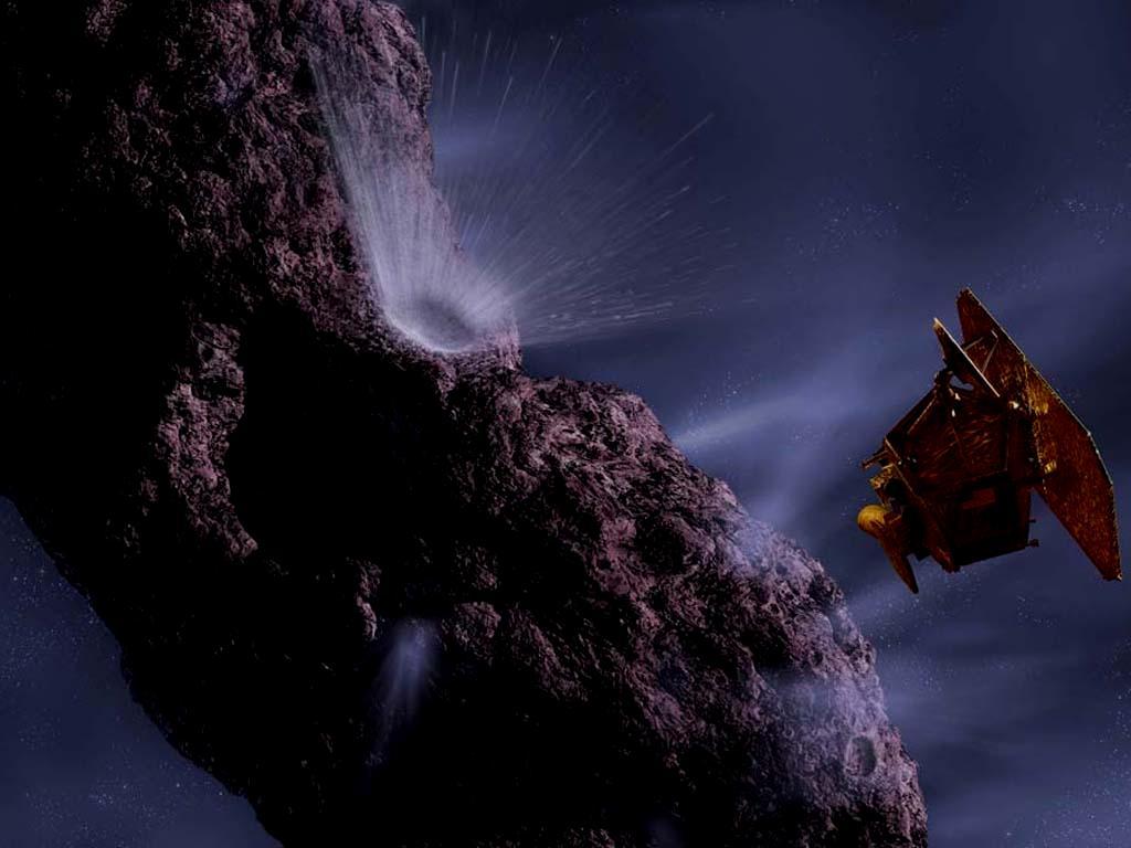Οι τρέχουσες διαστημικές αποστολές Stardust (NASA-1999): Πέρασε μέσα από την ουρά του κομήτη Wild 2 το 2004 και επέστρεψε δείγμα σωματιδίων πίσω στη Γη το 2006.