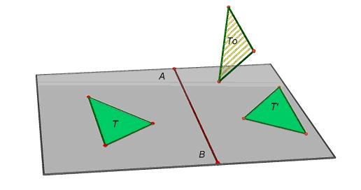 τριγώνου ΑΒΓ, και εμβαδά,,, όπως σημειώνεται στο σχήμα. Στη συνέχεια να επαληθευτεί η σχέση: Σχήμα Ε.8 Ε.9.
