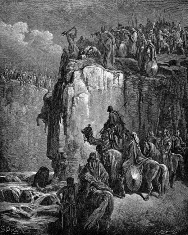 Ο Ηλίας ζήτησε από το λαό να πιάσουν τους ψευδοπροφήτες και να τους κατεβάσουν στο χείμαρρο Κεισών, όπου και τους έσφαξε (Γ' Βασιλ. 18,40).