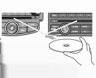 102 Ηχοσυστήματα Αναπαραγωγή CD/MP3 Κύρια κουμπιά/διακόπτης (9) Κουμπί CD/AUX Επιλέξτε το CD/MP3 player.