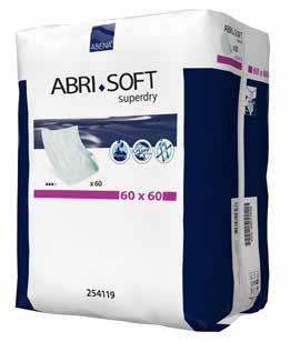 ABENA - Προϊόντα Ακράτειας Ενηλίκων 98 ΠΡΟΪΟΝΤΑ 99 ABENA - Προϊόντα Ακράτειας Ενηλίκων ABRI SOFT ABRI SAN PREMIUM Τα Abri Soft είναι απορροφητικά υποσέντονα μιας χρήσης, κατάλληλα για την προστασία