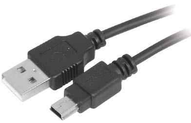 Καλωδιώσεις US 34-32 USB - mini USB Για σύνδεση USB σε 5p mini USB. Αγωγός χαλκού 30 AWG. Μήκος καλωδίου 1,0 μ. Κωδ. 0001-30.