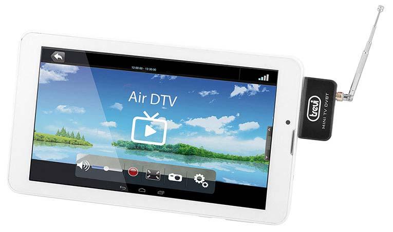 Λειτουργεί με την εφαρμογή Air DTV που διατίθεται δωρεάν στο Play Store. Λειτουργία εγγραφής.