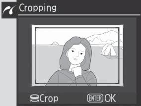 Επιλογή Cropping [Περικοπή] Περιγραφή Θα εμφανιστεί το μενού που εικονίζεται στα δεξιά.