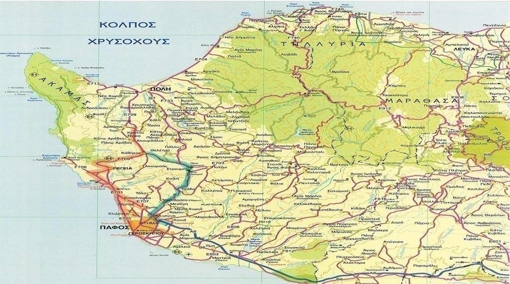 Εικόνα 1: Η Κύπρος στο χάρτη