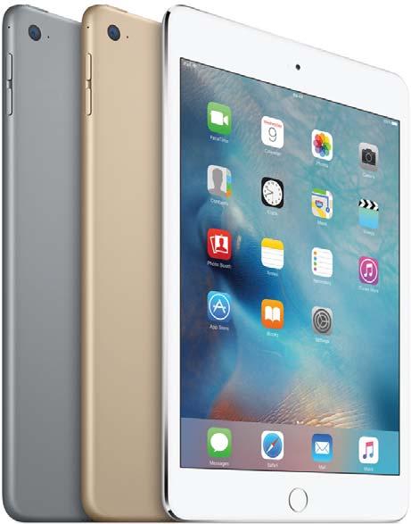 0 Μουσική, Safari, Χάρτες, itunes/app Store, ibooks, Podcast, Siri, icloud 16GB Wi-Fi 329 32GB Wi-Fi 379 ipad mini 4 Οθόνη Retina 7.