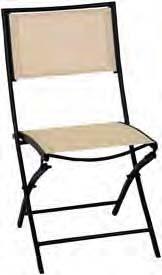 ΑΛΟΥΜΙΝΙΟ 101037 00142400 Καρέκλα πτυσσόμενη Folding chair 47(W) x