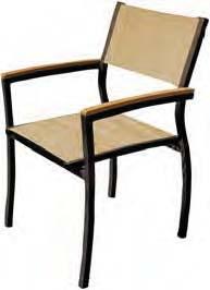 1SB 00144800 Πολυθρόνα στοιβαζόμενη με διάτρητο Stackable armchair