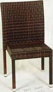 RATTAN 101010 00143800 Καρέκλα στοιβαζόμενη