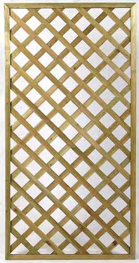 μάτι/gap 8χ8cm Καφασωτό ξύλινο παραλ/μο Rectangular wooden lattice 11647