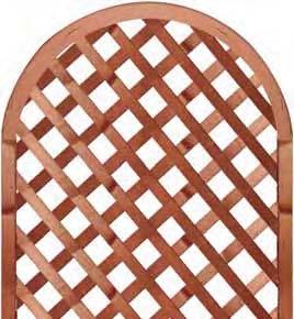 5 ΚΑΛΑΜΩΤΕΣ - ΚΑΦΑΣΩΤΑ Καφασωτό ξύλινο οβάλ Oval wooden lattice 11651