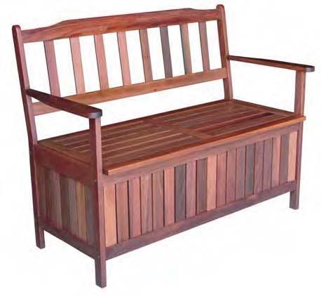 Bench 2 seats 120(W) x 57(D) x 90(H) cm με