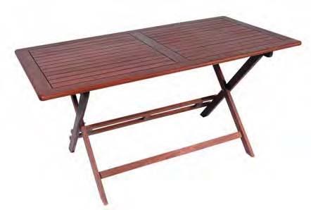 Rectangular folding table 120(W) x 60(D) x 75(H) cm T5027-FR 00148500 Τραπέζι