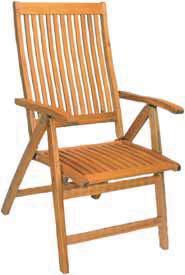 2 SER-F 00143000 Καρέκλα πτυσσόμενη Folding chair 45(W) x 62(D) x 94(H) cm Συσκ./Pack.