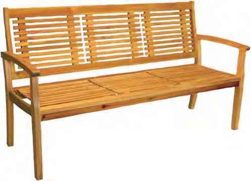 VIL-2 VILLARREAL 00147000 Καναπές 2 θέσεων Bench 2 seats 120(W) x 61(D) x 88(H) cm Δέχεται