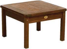 REGENT 00148800 Τραπεζάκι τετράγωνο βηθητικό Square coffee table 60(W) x