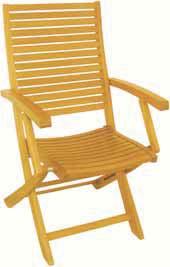 ACACIA WOOD MOJF-AC MOJO 00142800 Καρέκλα πτυσσόμενη Folding chair 45(W) x 64(D) x 94(H)