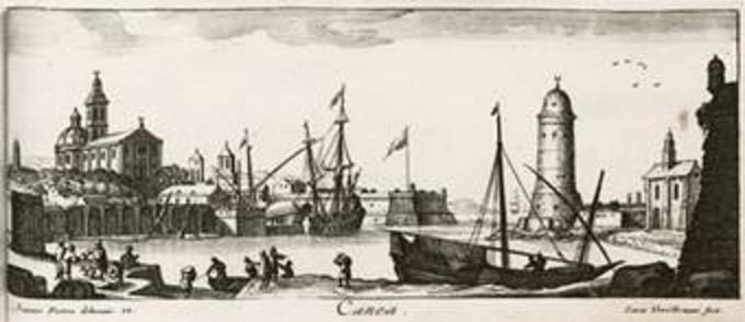 207 Απεικόνιση της πόλης των Χανίων το 1686, δηλαδή λίγο μετά την κατάκτηση τους απο τους Οθωμανούς το 1645 1669 2. ΠΕΡΙΟΔΟΣ ΑΙΓΥΠΤΙΟΚΡΑΤΙΑΣ ΚΡΗΤΗΣ, 1830 1840 μ.χ.