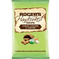 ΡΙΓΑΝΗ FARMER 130G CHIPS ΚΥΜΑΤΙΣΤΑ ΜΕ ΑΛΑΤΙ ROGERS 150G CHIPS ΧΕΙΡΟΠ ΜΑΥΡΟ