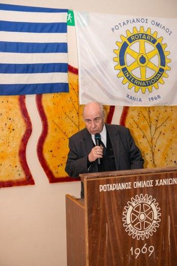 αμαλία Μπασιά Αν/δρος των προνοιακών Ιδρυμάτων Κρήτης και Πρόεδρος των ατόμων με ειδικές ανάγκες, ο Γ Αντ/δρος μας Μπουρνάζος Παύλος, ο ε.