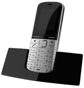 یبناج مزاول گوشی Gigaset SL400 uقاب u فلزی و صفحه کلید فلزی اصیل uروشنایی u با کیفیت صفحه کلید TFT نمایش 1.