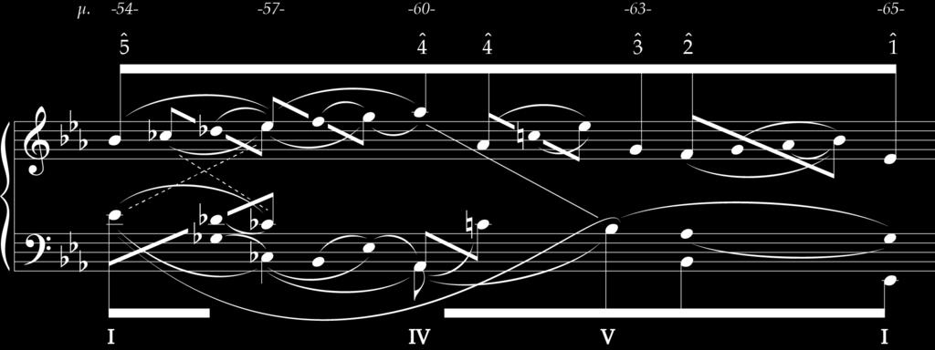 Άσκηση 19ii F. Schubert, Du bist die Ruh, D. 776, μ. 54-65.