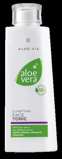 ml 20671 13,99 (7,00 ανά 100 ml) 02 Aloe Vera Εξισορροπιστικό Γαλάκτωμα Καθαρισμού Ήπιο γαλάκτωμα καθαρισμού για το πρόσωπο Με 50% gel Aloe Vera