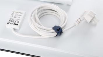 Odboj: jeklena odbojna plast z belim premazom Senzorji za preprečevanje pregrevanja: 3 Kabel: 2,5 m s standardnim