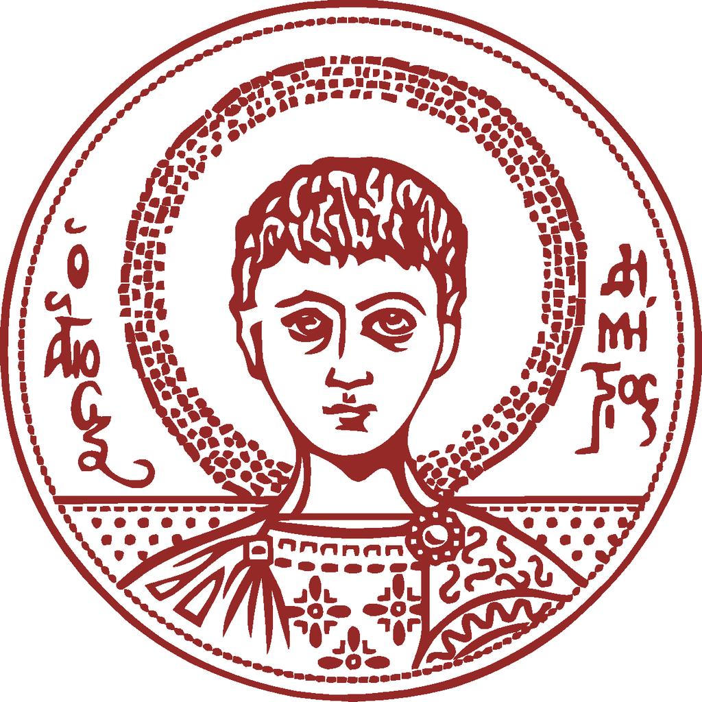 ARISTOTLE UNIVERSITY OF THESSALONIKI DEPARTMENT OF