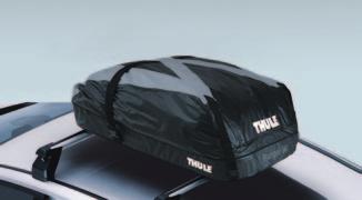 φορτίου 50 kg Thule * Μπαγκαζιέρα οροφής Ranger 90 Μαύρη, 110 x 80 x 40 cm, 340 λίτρων, αναδιπλούμενη, με σάκο αποθήκευσης και ενσωματωμένο λουκέτο, μέγιστη ικανότητα φορτίου 50 kg Thule *