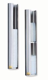 καπακιών INOX για επιτοίχια τοποθέτηση ή σε βάση stainless steel lid dispensers wall and stand mount 120-300 ml 70-85 mm 597 mm C4200PF 350-710 ml 82-98