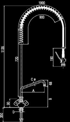 λεβιέ και βρύση στη μέση one hole mixer tap &