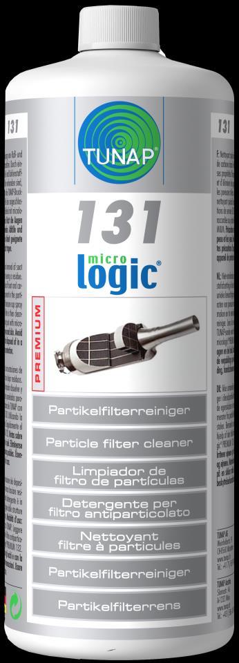 Product Information ΡI 131 Cargo _2015 micrologic PREMIUM 131 Σετ καθαρισμού Φίλτρου Σωματιδίων Πετρελαίου (DPF / FAP) ΤΕΧΝΙΚΑ ΧΑΡΑΚΤΗΡΙΣΤΙΚΑ Αφαιρεί τον άνθρακα