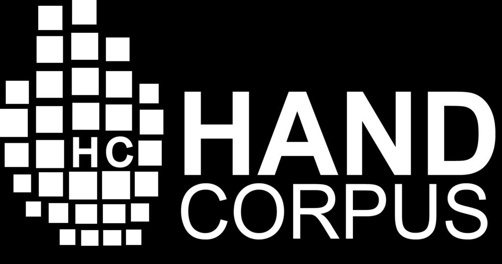I have also been assigned by THE-consortium, the post of technical coordinator of the HandCorpus scientific repository. Figure 11.1: The HandCorpus logo.